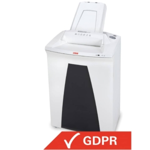 Distruggidocumenti Bianco HSM SECURIO AF500 con alimentazione automatica P-6 taglio a frammenti 0,78x11 mm - 82 litri