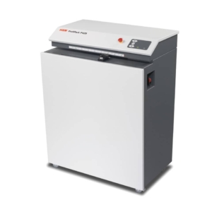 Macchina perfora cartoni HSM Profipack P425 con adattatore per depolverizzatore 400 V - Grigio chiaro/ferro