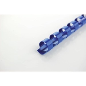 Dorsi plastici CombBind a 21 anelli - 12 mm A4 - fino a 95 fogli - GBC Blu - 4028237 (conf.100)