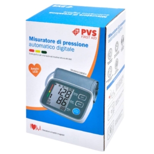 Sfigmomanometro digitale da braccio PVS U80EH - Bianco/Azzurro SFI230