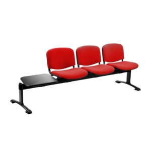 Panca 3 posti - Agata DADO UNISIT con tavolo - polipropilene - Rosso - L200xP58xH82 cm