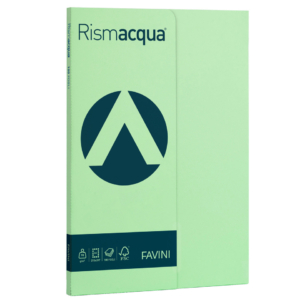 Carta colorata Favini Rismacqua colori tenui 90g/m² A4 - risma da 100 fogli Verde chiaro