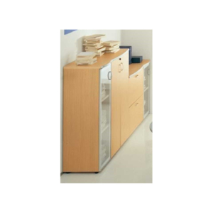 Anta alluminio-vetro Alessandria Unisit color Argento 45x90 cm sinistra
