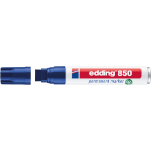 Pennarello indelebile Blu Edding 850 - scalpello - 5-16 mm