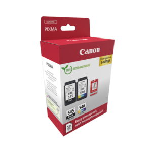 Cartucce Canon PG-545/CL-546 - confezione nero + colore con fogli - 8 ml 8287B008