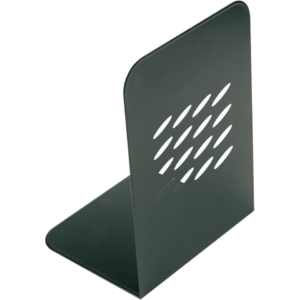 Coppia di fermalibri a L - Q-Connect 134x190 mm Nero KF03900