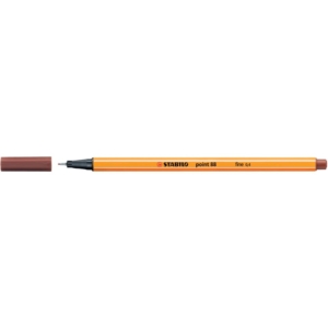 Fineliner Stabilo Point 88® 0,4 mm terra di Siena bruciata 88/75
