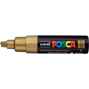 Pennarello UniPosca punta large colore Oro M PC8K ORO