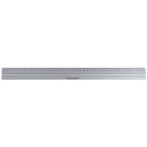 Righello Q-Connect alluminio Argento 40 cm E-10292 IA
