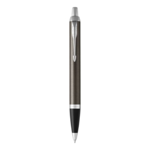 Penna a sfera Parker IM punta M inchiostro Blu Parker Dark Espresso CT 1931671