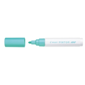 Pennarello multisuperficie Pilot Pintor a base d'acqua punta in fibra 4,5 mm Verde pastello - 002371