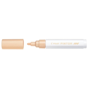 Pennarello multisuperficie Pilot Pintor a base d'acqua punta in fibra 4,5 mm Arancio pastello - 002389