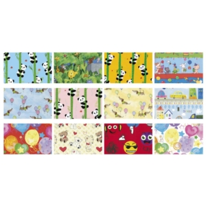 Carta regalo in fogli Rex-Sadoch formato 70x100 cm Fantasie Assortite (conf.100)