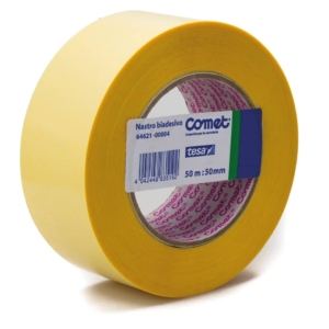 Nastro biadesivo Trasparente 50mm x 50m Comet OPP - 64621-00004-02