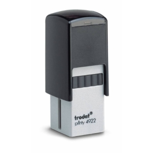 Timbro autoinchiostrante Trodat PRINTY 4922 in plastica 20x20 mm Nero 69666