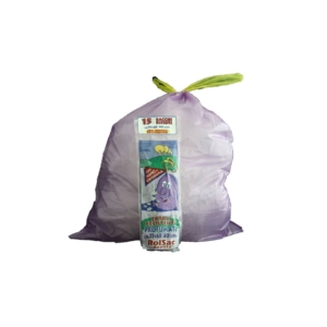 Sacchi Rolsac Quality profumati 55x65 cm spessore 18µm 44 litri - Viola - 10050 (rotolo da 15)