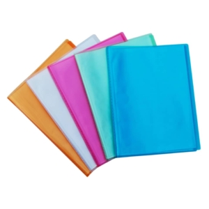 Portalistini A4 60 buste a fogli fissi LUMINA buccia d'arancia 22x30 cm - Assortito 400090483