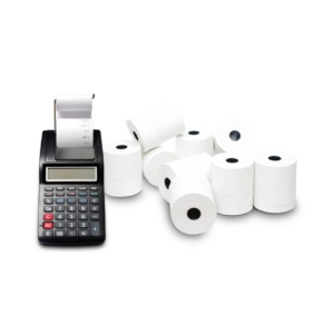 Rotoli calcolatrice Offset Rotolificio Pugliese - 57 mm x 35 m - Øesterno 60 mm foro 12 mm - 60g/m² (conf.10)