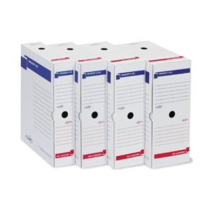 Scatole Archivio Sei Rota Memory X 150 - 25x35 cm dorso 15 cm - Bianco 673215