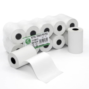 Rotoli POS Rotolificio Pugliese Exclusive carta termica - 57 mm x 16 m - 55g/m² - Øesterno 35 mm foro 12 mm (conf.10)