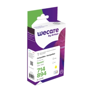 Cartuccia Ink-jet compatibile Epson C13T07144012 Giallo WECARE