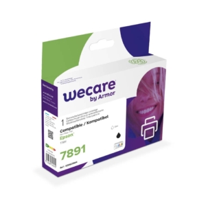 Cartuccia Ink-jet compatibile T7891 Epson C13T789140 - Altissima resa Nero - WECARE