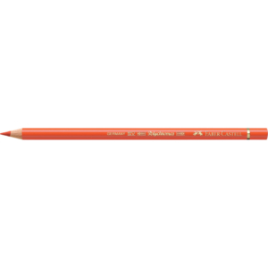 Matite colorate permanenti Faber Castell Polychromos - Ømina 3,8 mm - Arancione cadmio scuro - 110115 (conf.6)
