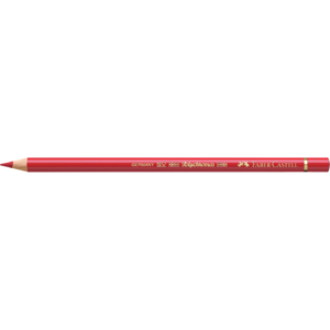 Matite colorate permanenti Faber Castell Polychromos Ømina 3,8 mm - Rosso intenso - 110223 (conf.6)