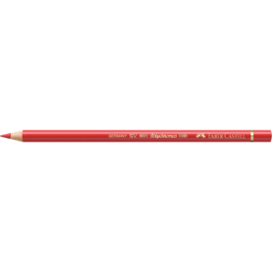 Matite colorate permanenti Faber Castell Polychromos Ømina 3,8 mm - Rosso scarlatto - 110118 (conf.6)