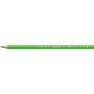 Matite colorate permanenti Faber Castell Polychromos Ømina 3,8 mm - Verde erba - 110166 (conf.6)