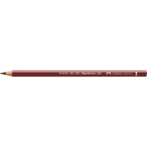 Matite colorate permanenti Faber Castell Polychromos Ømina 3,8 mm - Rosso indiano - 110192 (conf.6)
