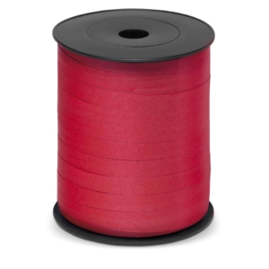 Nastro da regalo in rocchetto Rosso metallizzato Brizzolari 10 mm x 250 m