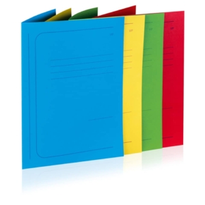 Cartelline a 3 lembi Brefiocart VIP 25x35 cm Azzurro (conf.20)