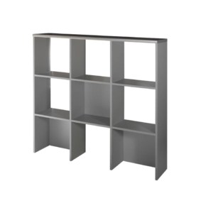 Libreria per sopra mobile Unisit Spirit 135x30x125 cm Rovere/Argento USPRLIB