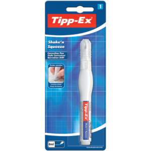 Correttore liquido a penna Tipp-Ex Shake 'N Squeeze 8 ml in blister da 1 pezzo 8022923