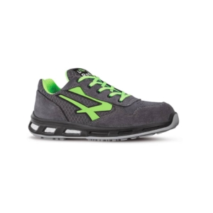 Scarpe antinfortunistiche basse Point S1P U-Power nylon Grigio - Verde n° 40