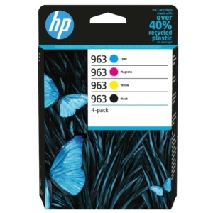 Cartuccia HP 963 nero, ciano, magenta e giallo N/C/M/G 6ZC70AE