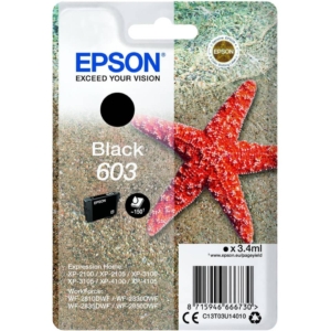 Cartuccia Ink-jet Epson 603 Nero C13T03U14020