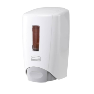 Dispenser a cartuccia per sapone o disinfettante Flex 500 ml Rubbermaid Bianco
