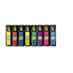 Segnapagina Post-it® Index Mini 683 con dispenser - Value pack 5+3 Assortito - 683-5+3