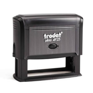Timbro di testo personalizzato Trodat Printy 4925 dimensione max pers.ne 82x25 mm - fino a 7 righe - blu -182275
