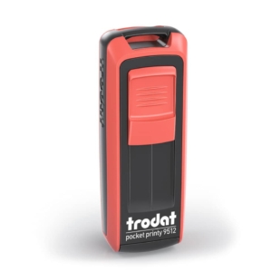 Pocket Printy 9511 - Timbro di testo tascabile PERSONALIZZATO - max personalizzazione 38x14 mm - fino a 4 righe