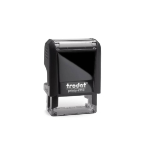 Timbro di testo personalizzato Trodat Printy 4910 dimensione max pers.ne 26x9 mm - fino a 3 righe - verde - 182204