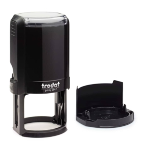 Printy 4642 - Timbro di testo PERSONALIZZATO fino a 9 righe dimensione max personalizzazione Ø42 mm