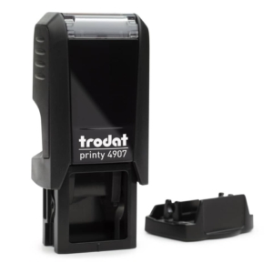 Timbro di testo autoinchiostrante PERSONALIZZATO Trodat Printy 4907 4.0 dim. pers.ne 13x6 mm fino a 1 riga verde