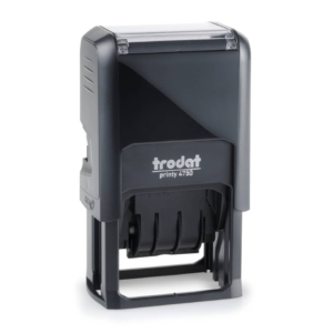 Printy 4750 - Datario con testo PERSONALIZZATO fino a 2+2 righe - max personalizzazione 41x24 mm
