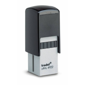 Printy 4922 - Timbro di testo PERSONALIZZATO fino a 5 righe dimensione max personalizzazione 20x20 mm