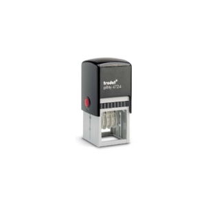 Printy 4724 - Datario con testo PERSONALIZZATO fino a 3+3 righe - max personalizzazione 40x40 mm