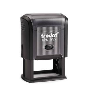 Timbro di testo personalizzato Trodat Printy 4929 dimensione max pers.ne 50x30 mm - fino a 7 righe - verde - 182225