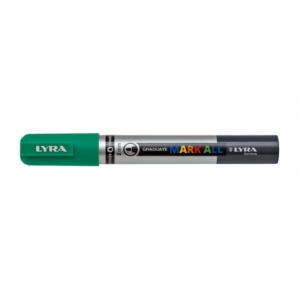 Pennarello a tempera Graduate Mark All punta tonda 2 mm Lyra Verde smeraldo
